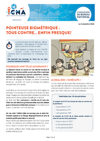 POINTEUSE BIOMÉTRIQUE : TOUS CONTRE… ENFIN PRESQUE!