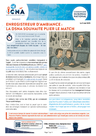 Enregistreur d’ambiance : la DSNA souhaite plier le match