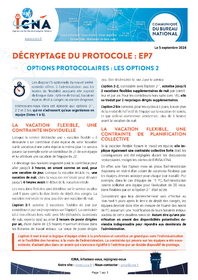 Options protocolaires : les options 2