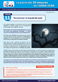 Mesure 11 : Revaloriser le travail de nuit