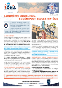 Baromètre social 2025 : le déni pour seule stratégie