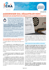 Moderniser OUI, Démanteler NON !