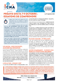 Préavis SNCTA 7-9 octobre : essayons de comprendre