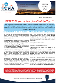 DETRESFA sur la fonction Chef de Tour ?