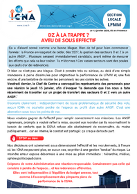 DZ à la trappe ? Aveu de sous effectif