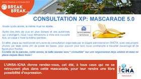 CONSULTATION XP: MASCARADE 5.0