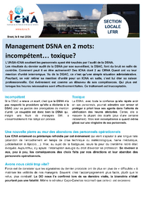 Management DSNA en 2 mots: incompétent… toxique?