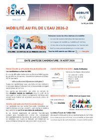 Mobilité au fil de l'eau 2026-2