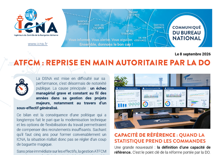 ATFCM : reprise en main autoritaire par la DO