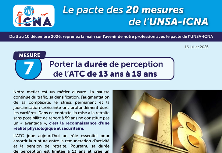 Mesure 7 : Porter la durée de perception de l’ATC de 13 ans à 18 ans