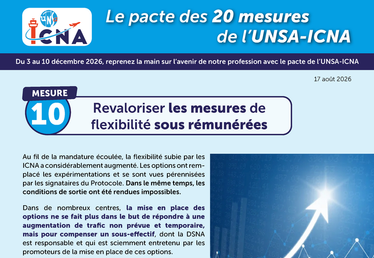 Mesure 10 : Revaloriser les mesures de flexibilité sous rémunérées