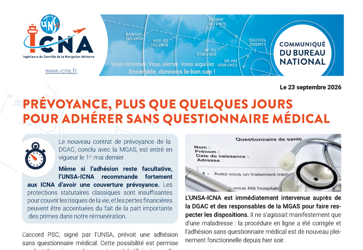 Prévoyance, plus que quelques jours pour adhérer sans questionnaire médical