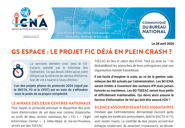 GS Espace : le projet FIC déjà en plein crash ?