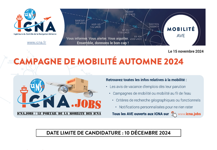 Campagne de mobilité Automne 2024