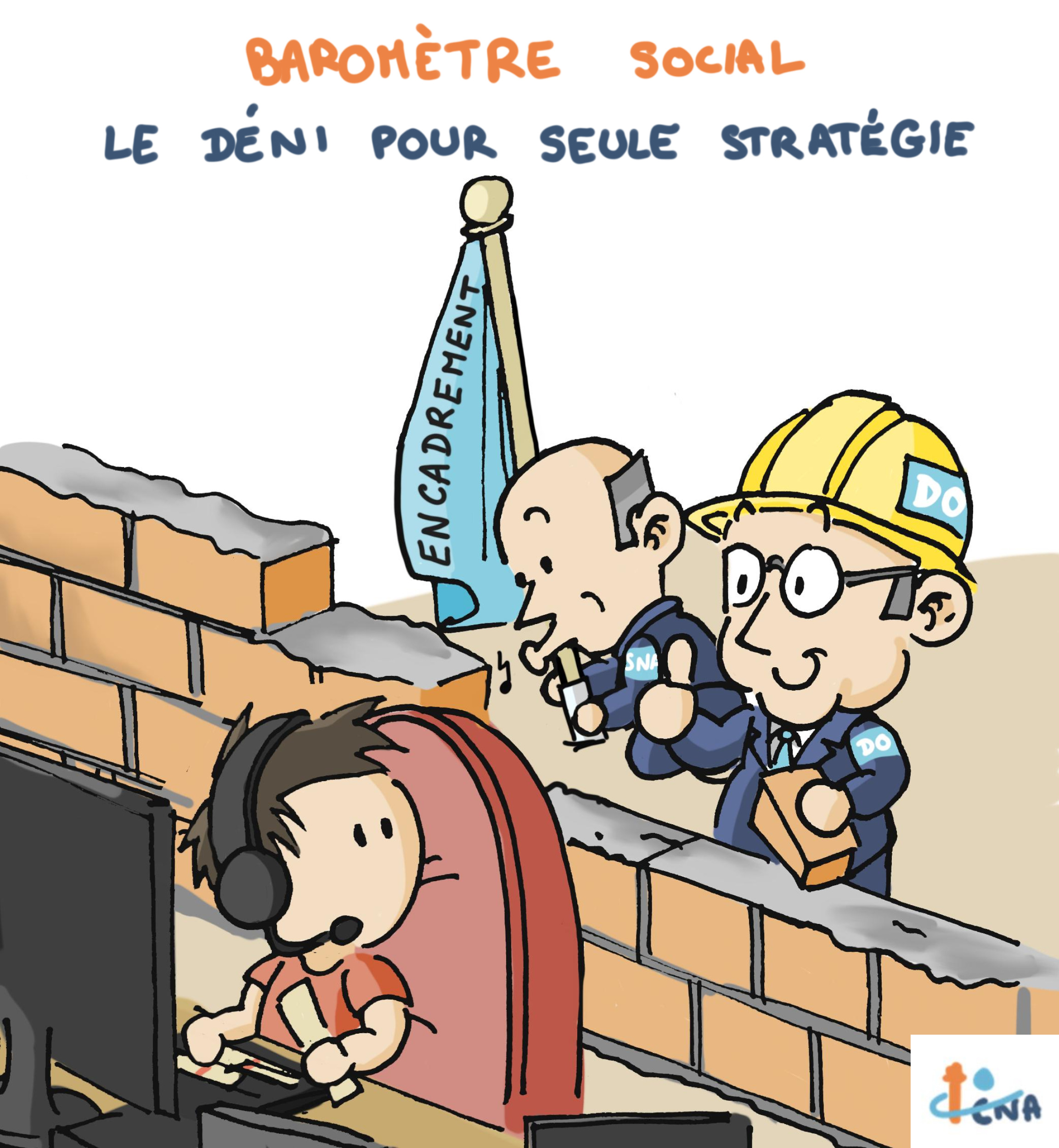 Le déni pour seule stratégie
