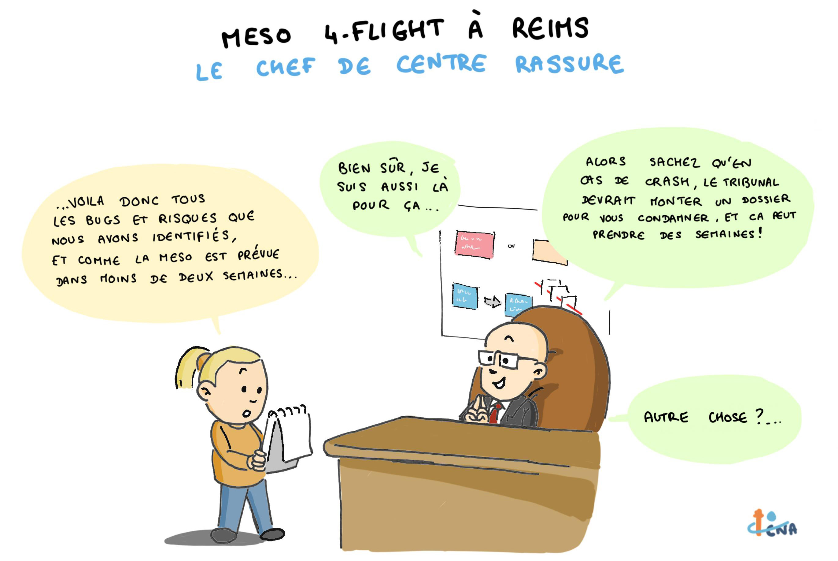MESO 4-Flight à Reims, le chef de centre rassure