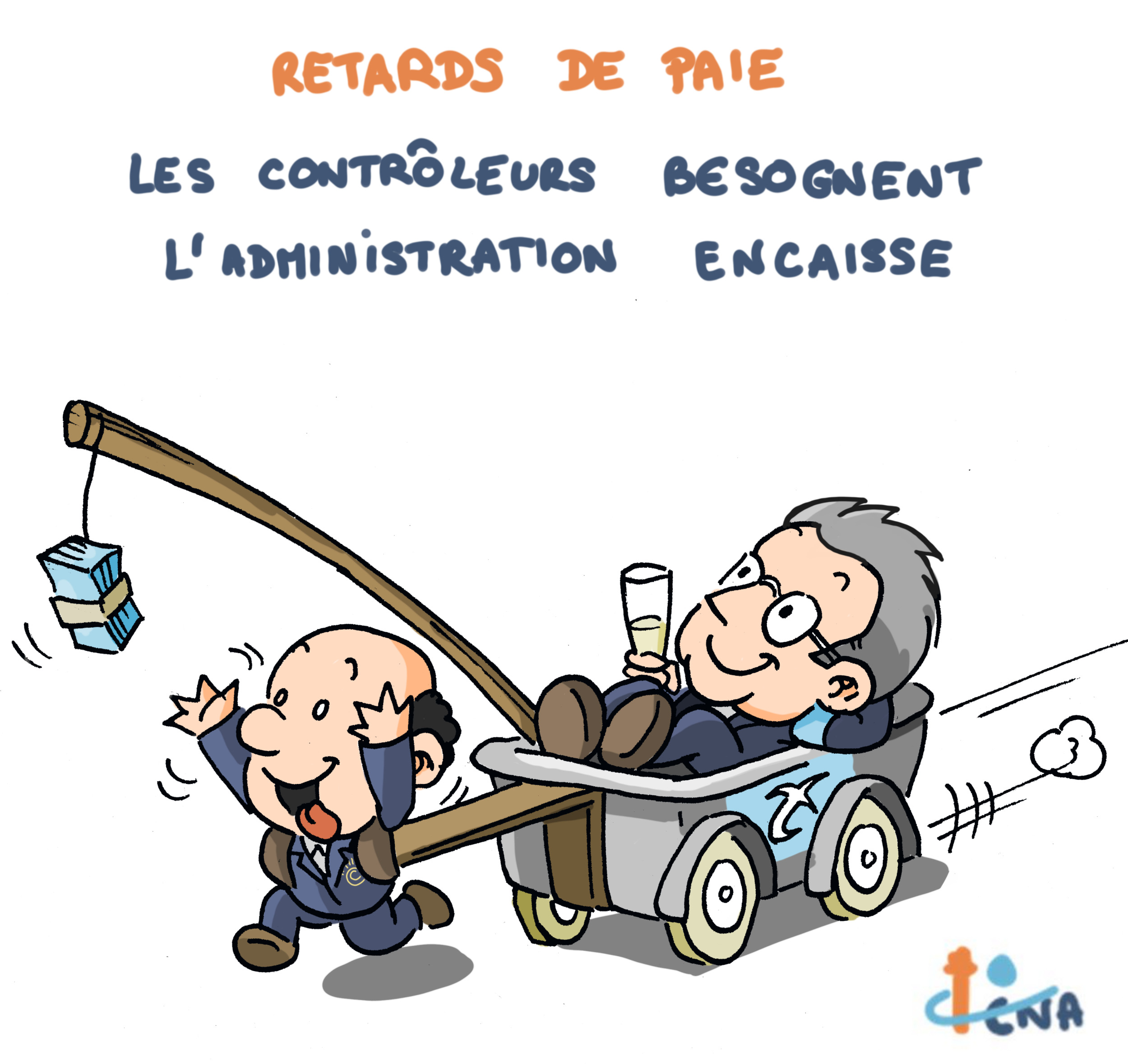 Les contrôleurs besognent, l'administration encaisse