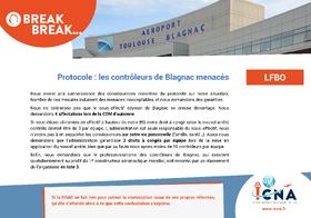 Protocole : les contrôleurs de Blagnac menacés