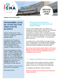 Programme local élection pro