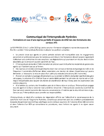 Communiqué intersyndical reprise ponctuelle espaces Biarritz