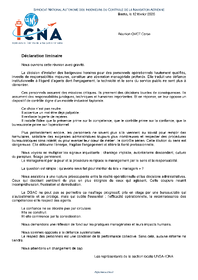 Déclaration liminaire QVCT Corse