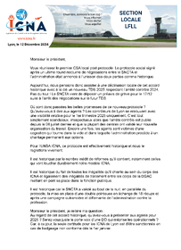 Déclaration liminaire en CSA du SNA/CE