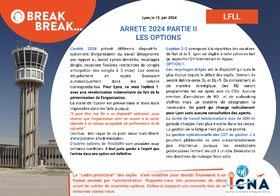Arrêté contrôle: les options