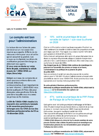 Le compte est bon pour l'administration