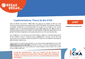 Consultation XP novembre 2022