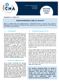 expérimentions 2022