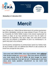 Elections 2022, merci!