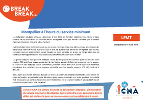 Montpellier à l'heure du service minimum