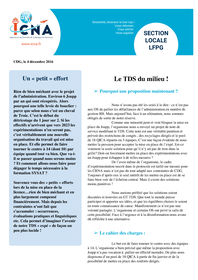 Le TDS du milieu