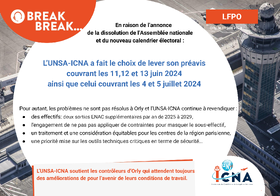 Levée de préavis à Orly