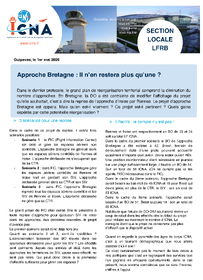 Approche Bretagne : Il n’en restera plus qu’une ?