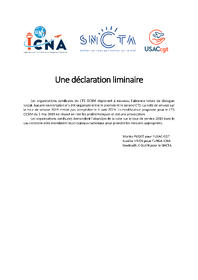 déclaration liminaire des OS baloises