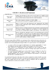 CACAO3: des fèves et de l'amertume