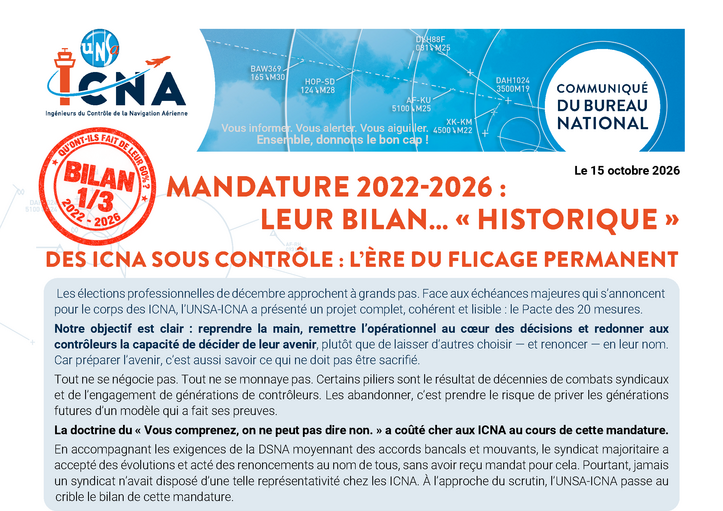 Mandature 2022-2026 :  Leur bilan... « historique » 1/3