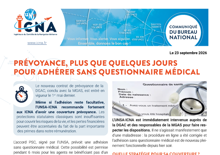 Prévoyance, plus que quelques jours pour adhérer sans questionnaire médical