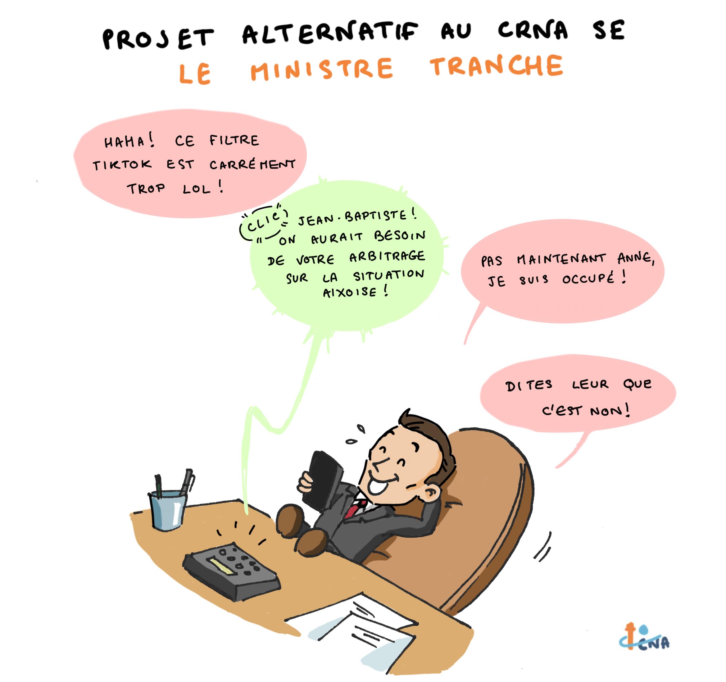 Le projet alternatif au CRNA-SE refusé par le ministère