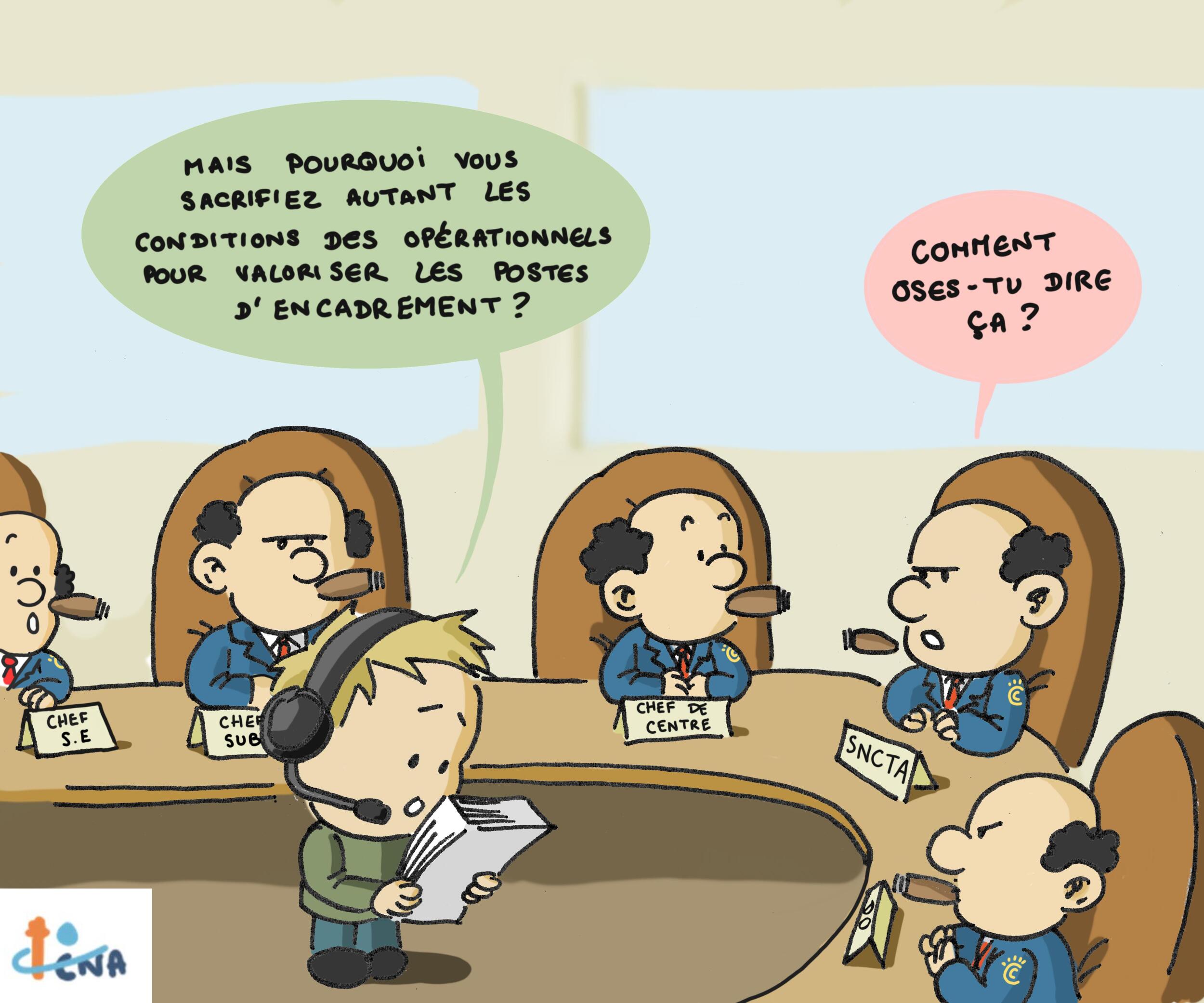 Protocole : Scission encadrement / opérationnels