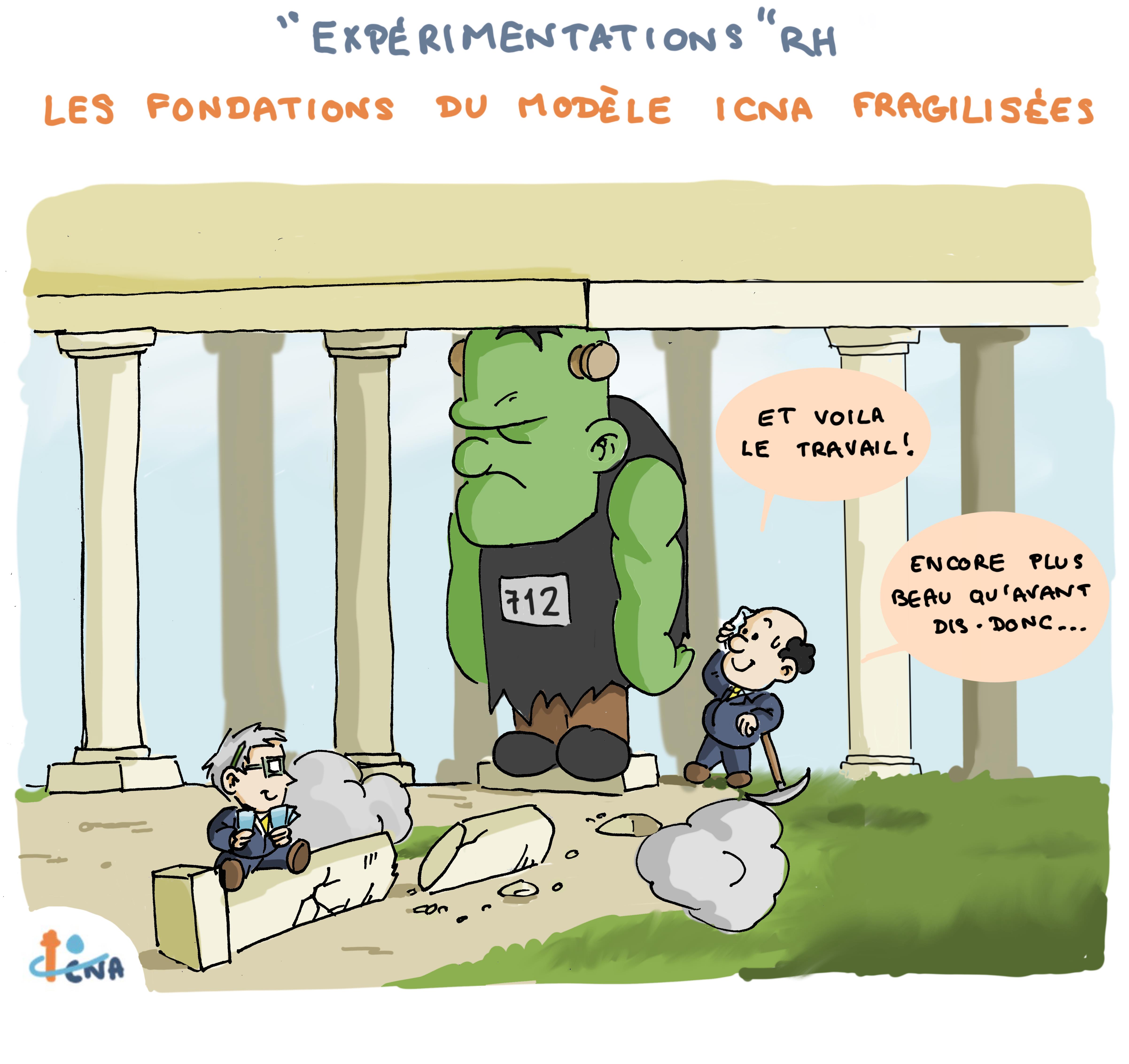 XP, Les fondations du modèle ICNA fragilisées