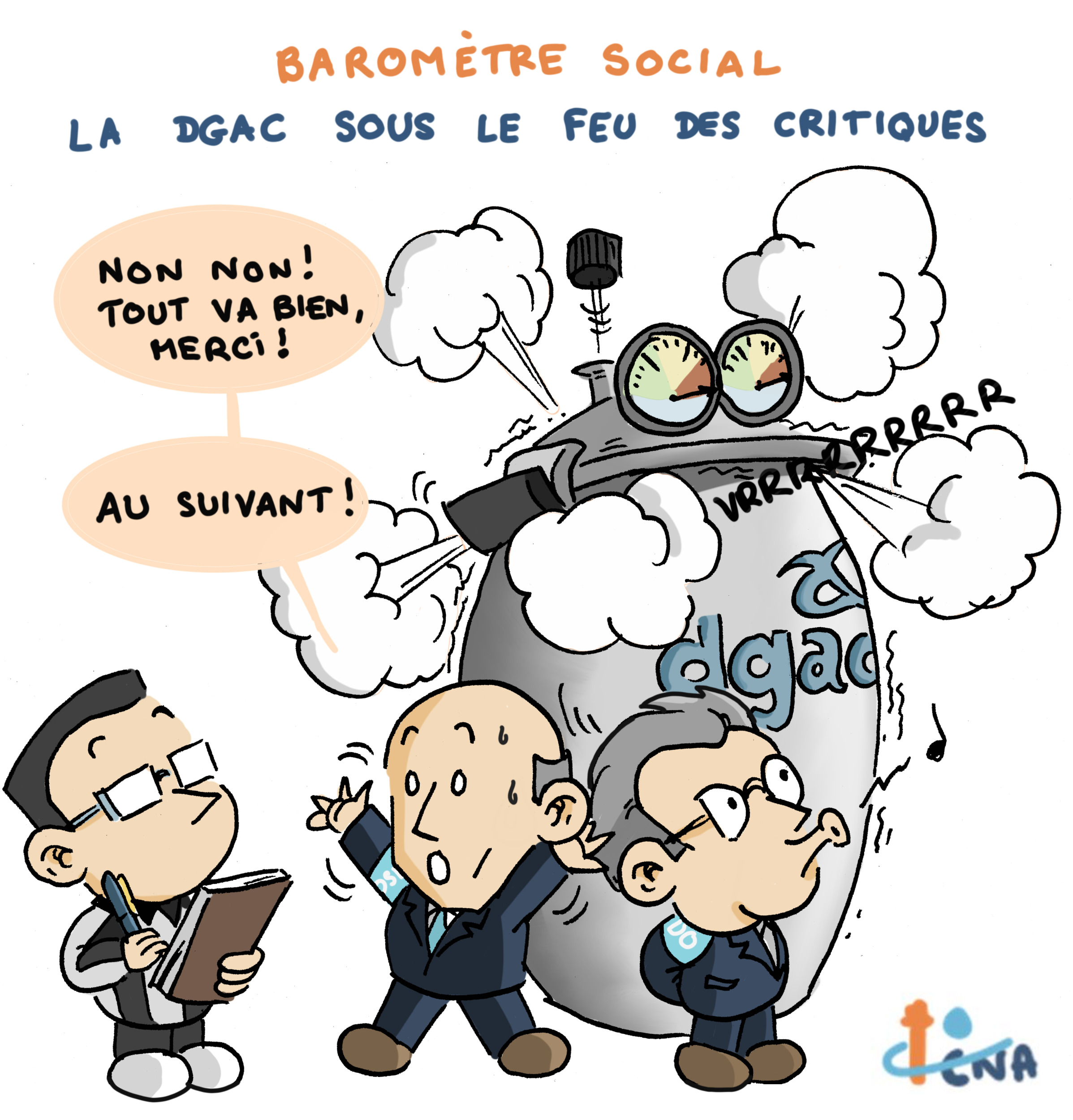 Baromètre social, la DGAC sous le feu des critiques