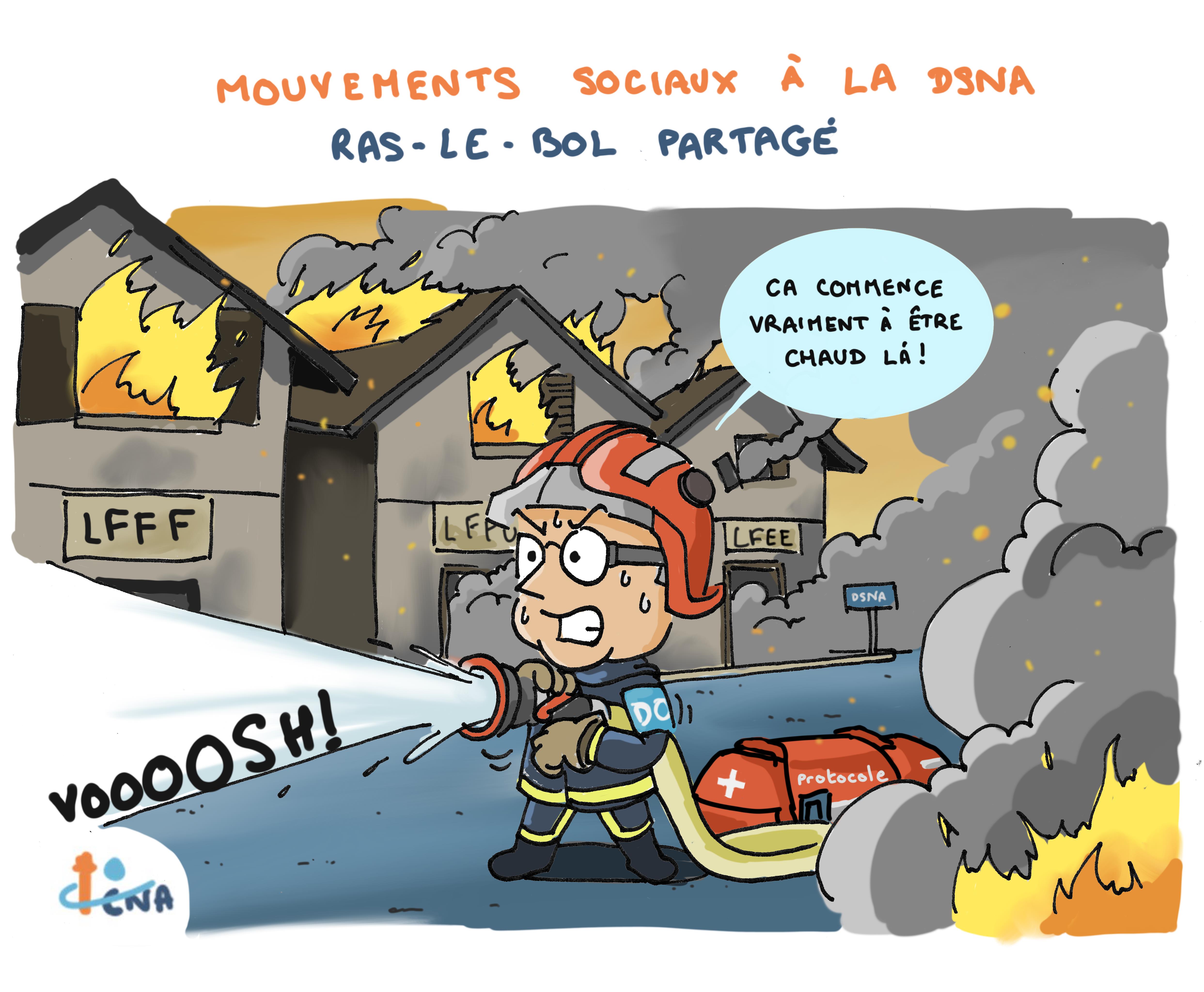 Mouvements sociaux à la DSNA